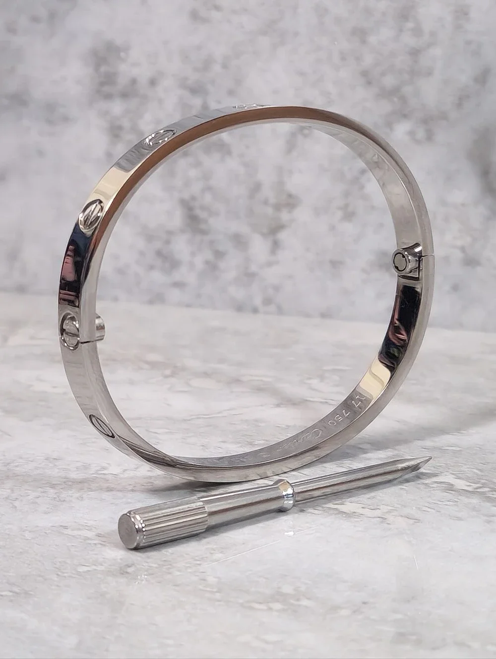 Cartier Silver Love Bracelet✨️